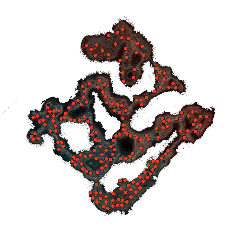 The map of Land of Trials