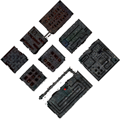 Where Baz the Vault Keeper stands on Lost Tower