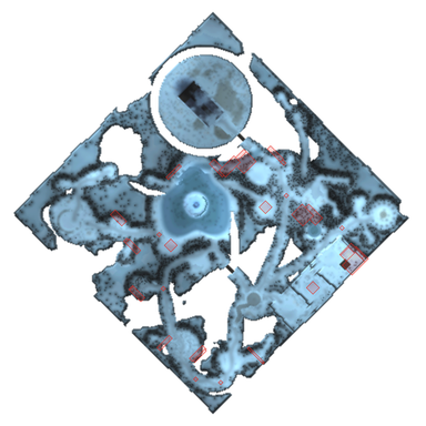 Where Ice Monster is on Devias Wasteland