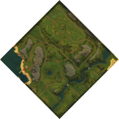 Where Baz the Vault Keeper stands on Promiseland